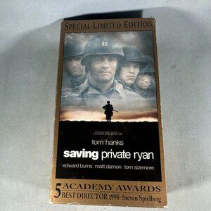 Saving Private Ryan Special Limited Edition VHS Tom Hanks R DreamWorks 1998